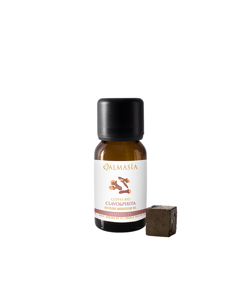 Aceite esencial de Clavo bio con Pirita