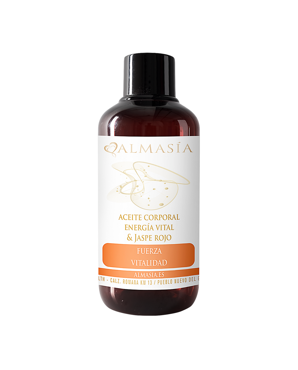 Aceite corporal energía vital con jaspe rojo