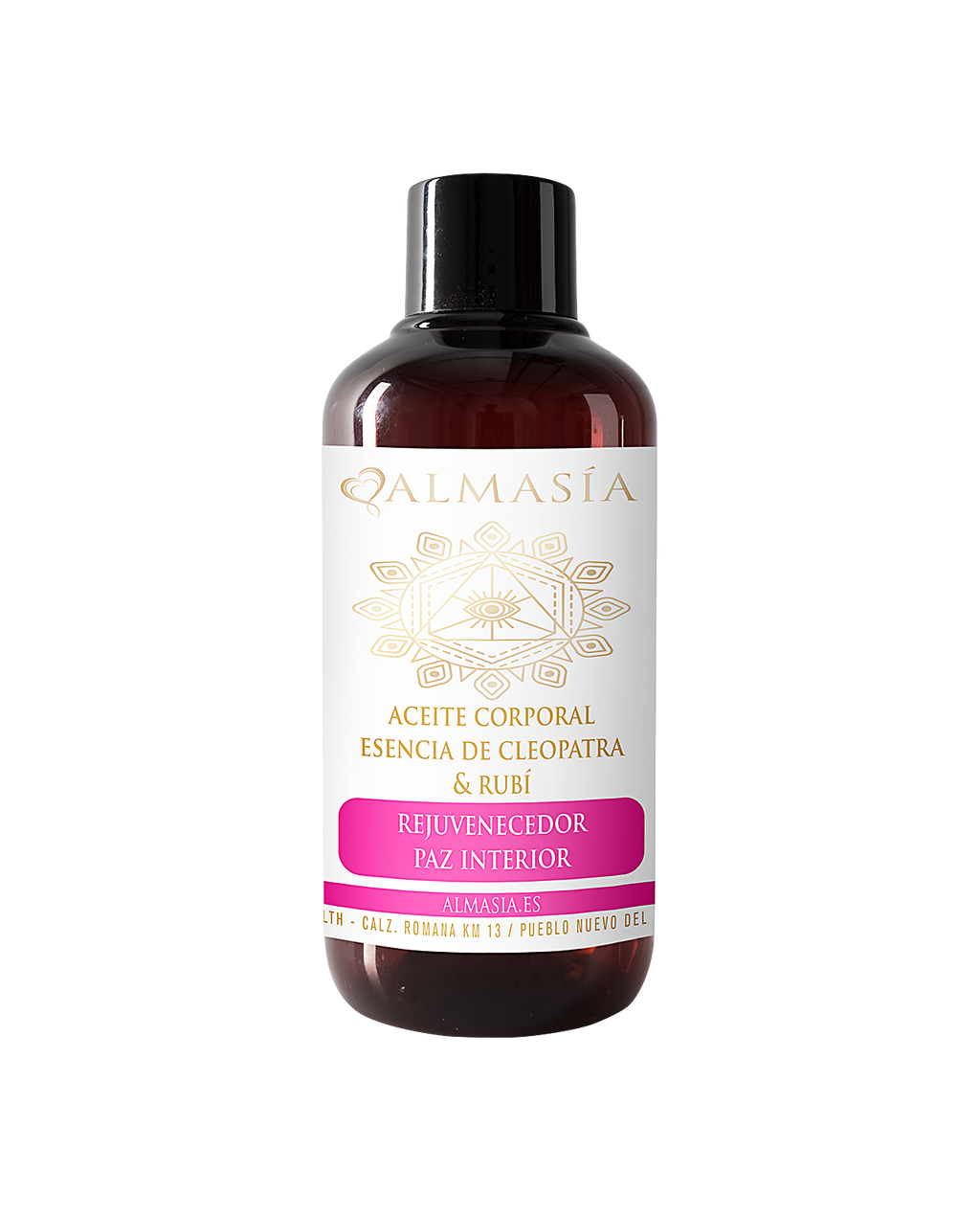 Aceite corporal esencia de Cleopatra con rubí