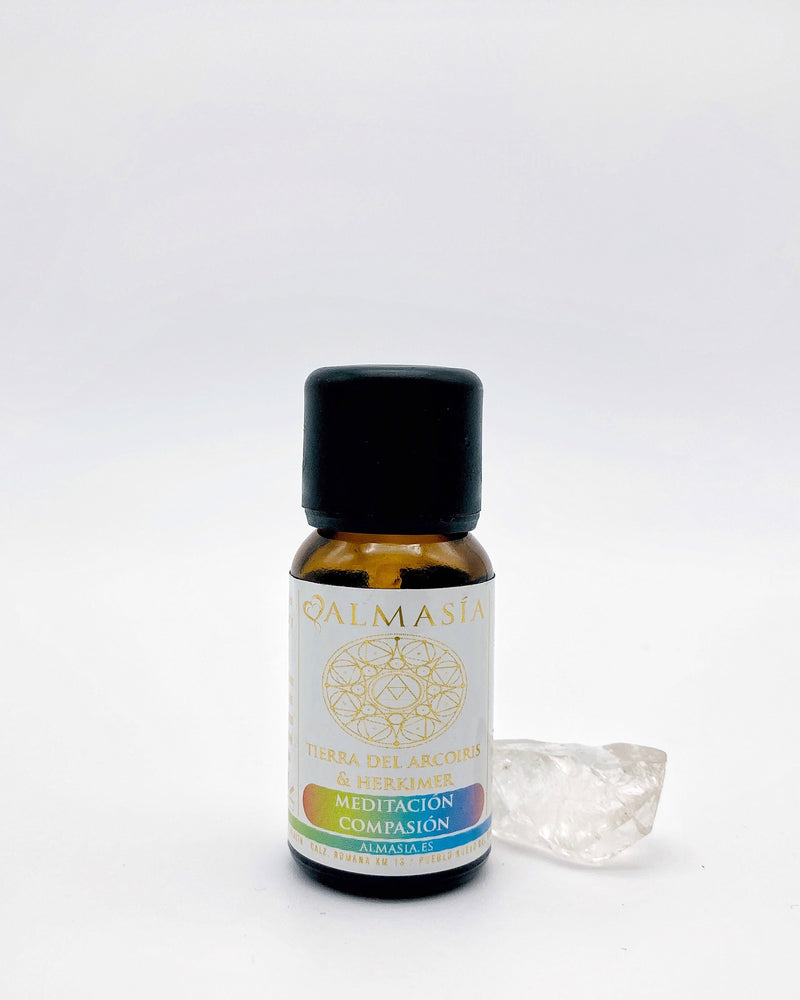 Tierra del arcoíris con herkimer 7º CHAKRA