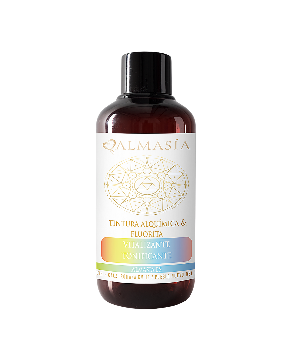 Tintura alquímica con fluorita