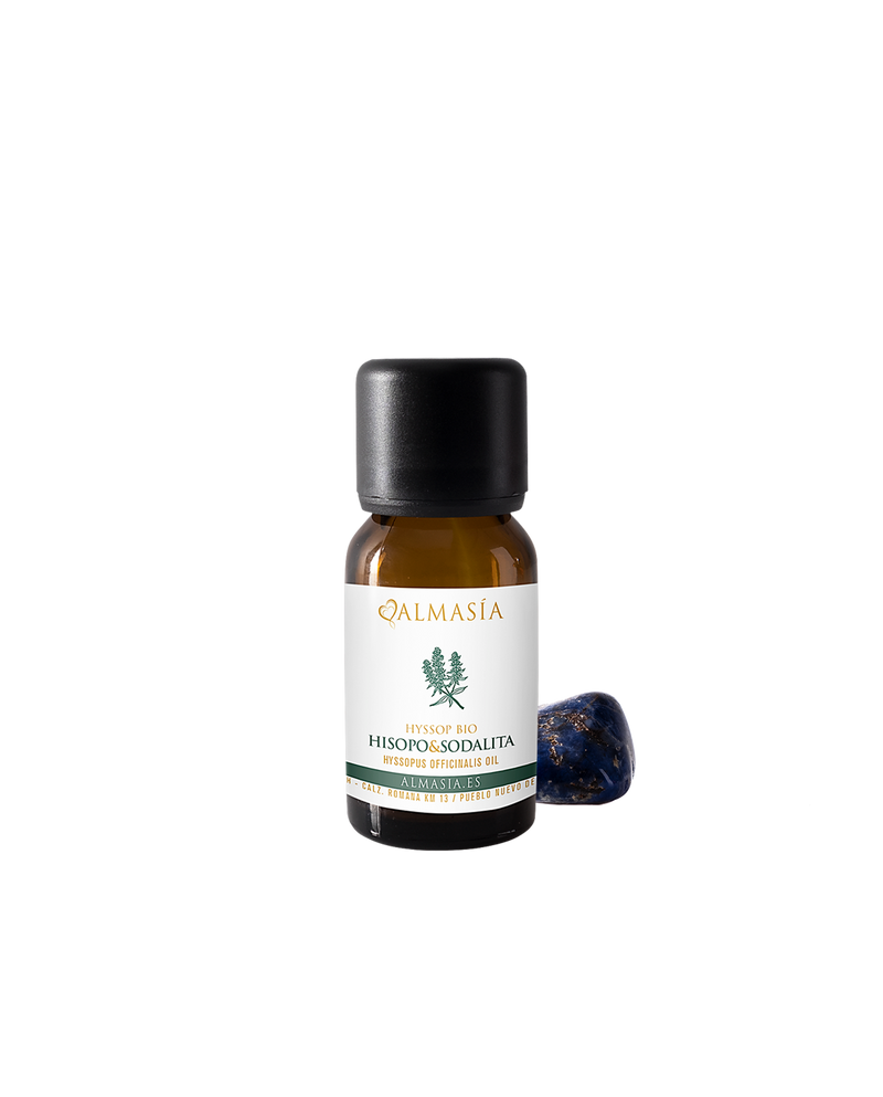 Aceite esencial de Hisopo bio con Sodalita