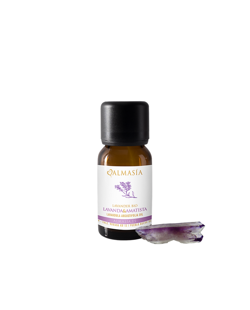 Aceite esencial de Lavanda Bio con Amatista