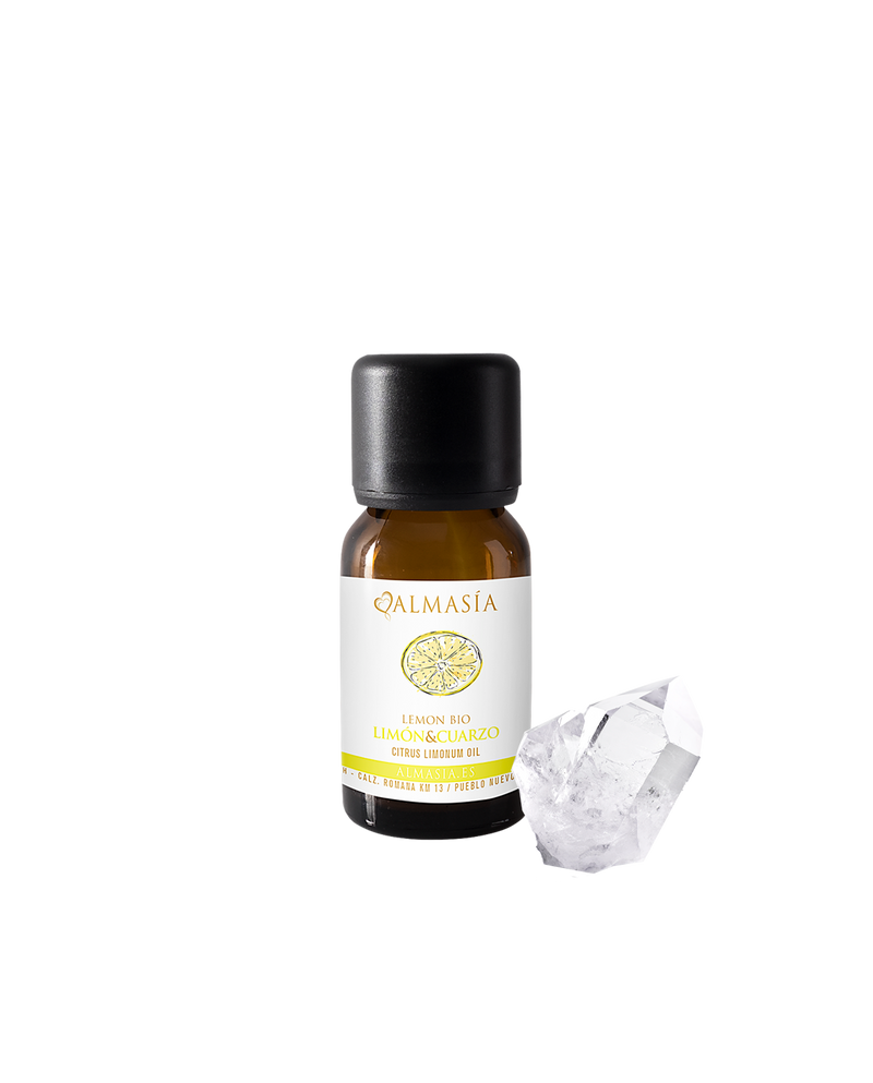 Aceite esencial de Limón con Cuarzo