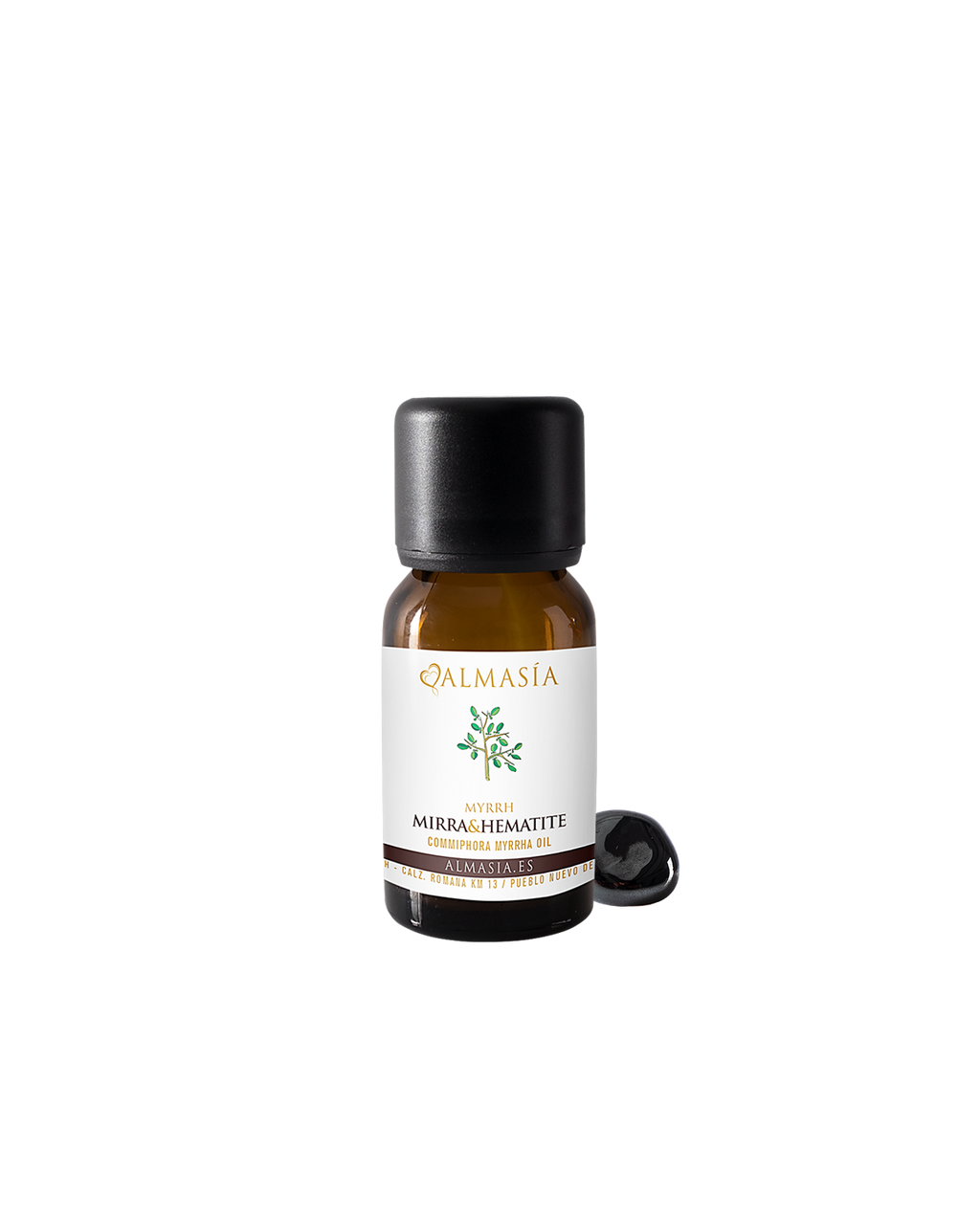 Aceite esencial de Mirra con Hematite (oleoresina)
