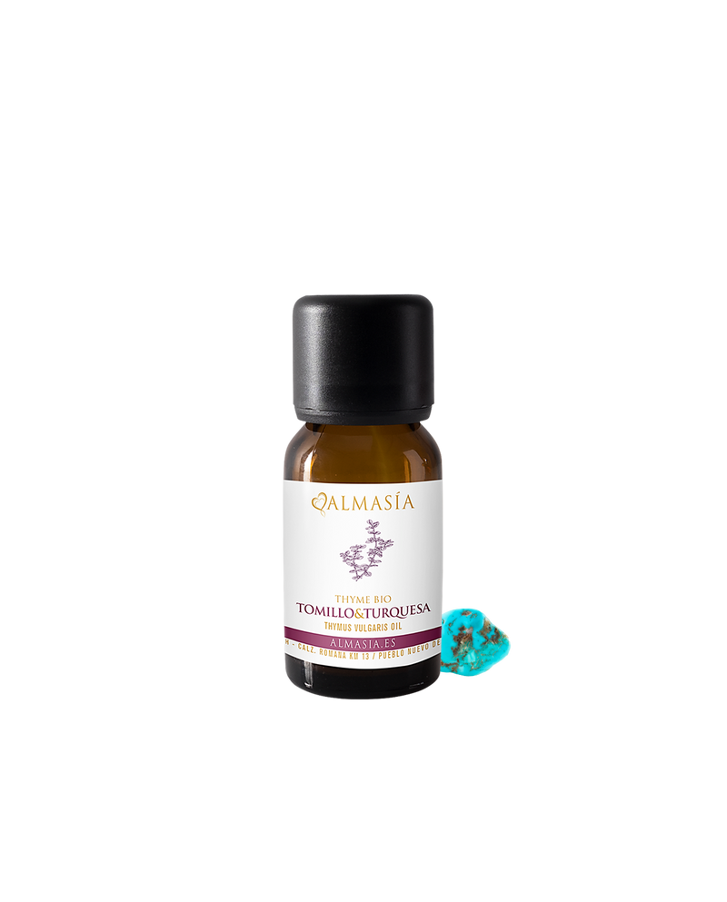 Aceite esencial de Tomillo con Turquesa