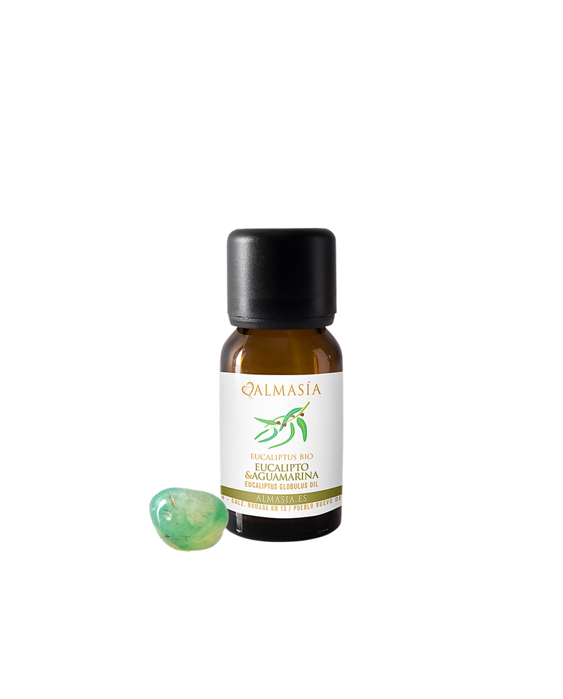 Aceite esencial de Eucalipto bio con Aguamarina