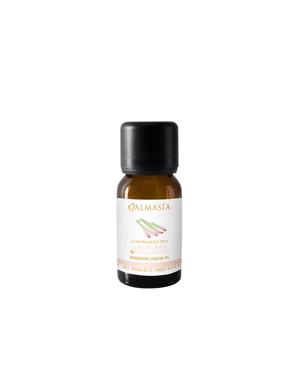 Aceite esencial de Lemon Grass con Ágata Verde